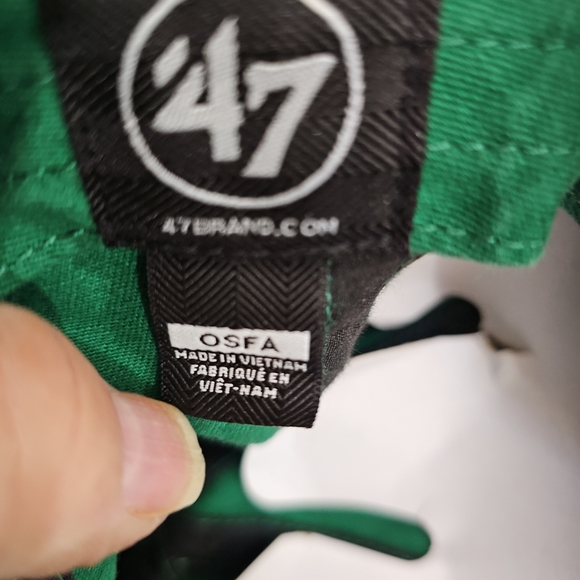 XFL Tampa Bay Vipers  '47 Clean Up Adjustable Hat, Green, OSFA, NWT - Picture 6 of 6